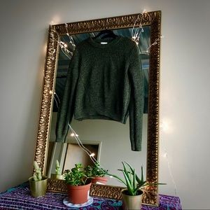 Hunter Green knit sweater